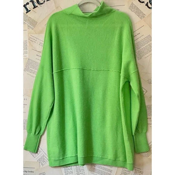 NWOT Free People Ottoman Mock Neck Sweater - Picture 3 of 8